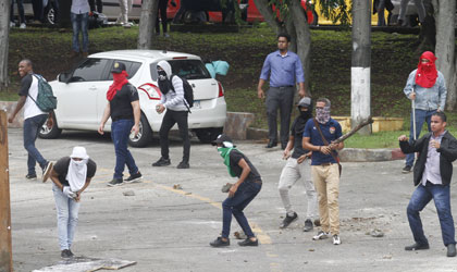 Beitía denuncia infiltrados en manifestación de estudiantes en la Universidad de Panamá