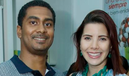 Irene Nez est feliz con su pareja