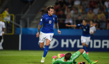 Italia derrota a Alemania y pasa a las semifinales lder del Grupo C