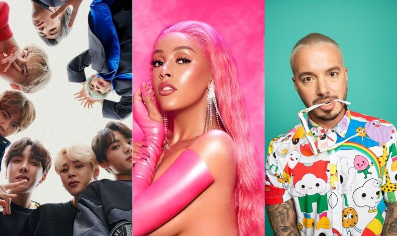 BTS y J Balvin se presentarn los premios MTV Video Music Awards