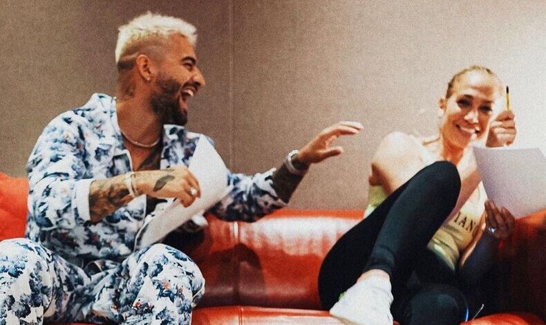 Los artistas Jennifer Lpez y Maluma se encuentran trabajando en nuevo material