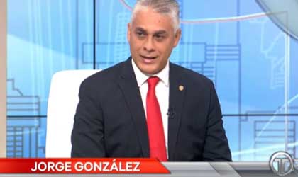 Jorge Luis Gonzlez destaco avances del MOP