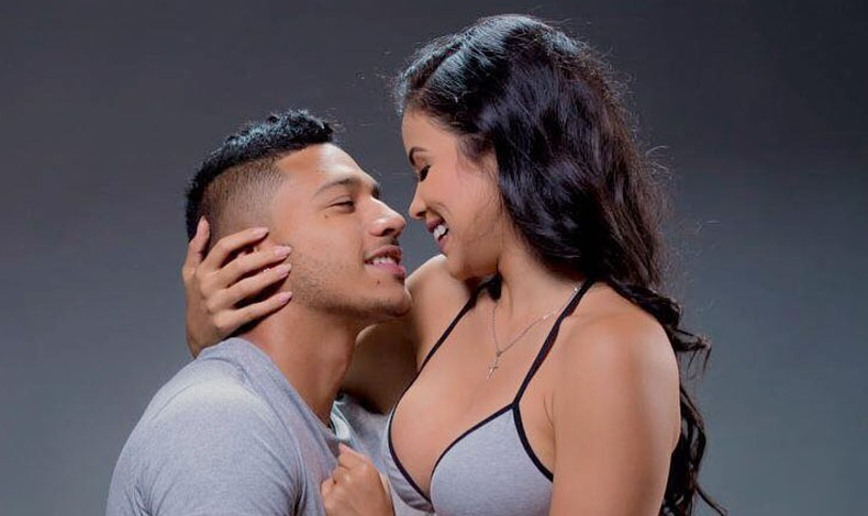 Jorman Aguilar deseando reencontrarse con su novia pronto