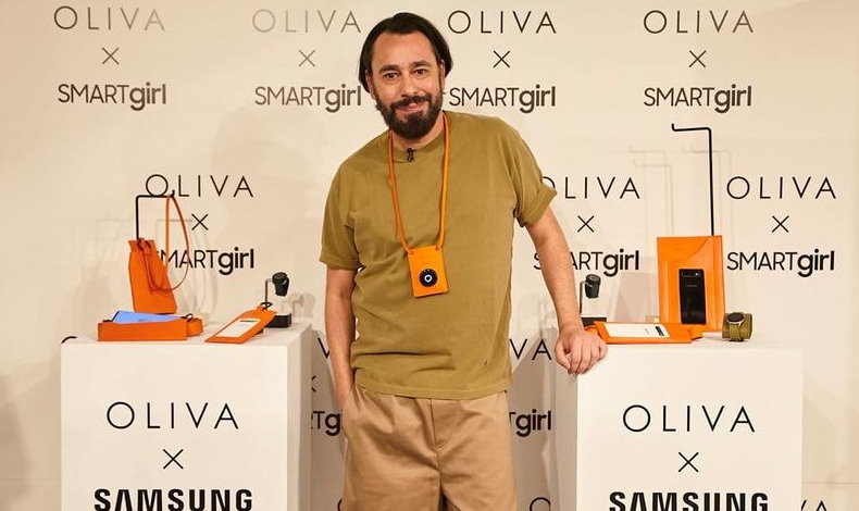 Juanjo Oliva confecciona una lnea de accesorios para la marca Samsung