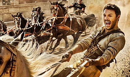 Judah y Messala en  'Ben-Hur' lucharan  por la gloria