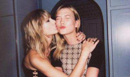 Karlie Klos celebra el cumpleaos de Taylor Swift