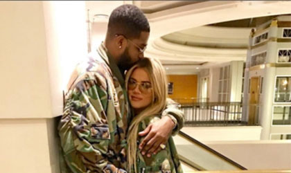 Khloe Kardashian y Tristan Thompson se muestran muy enamorados