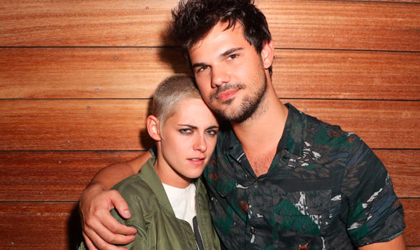 Agradable encuentro entre Kristen Stewart  y Taylor Lautner