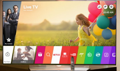 LG viene con su nuevo webOS 3.0 el prximo ao