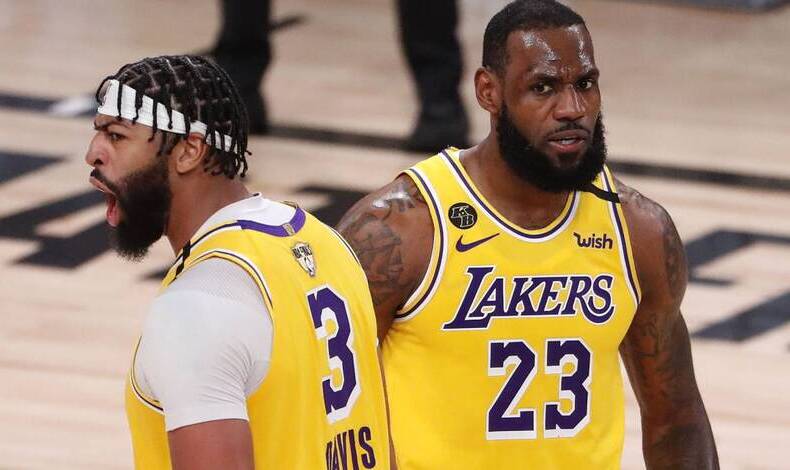 Los Lakers pegan primero en las finales de la NBA tras derrotar a Miami