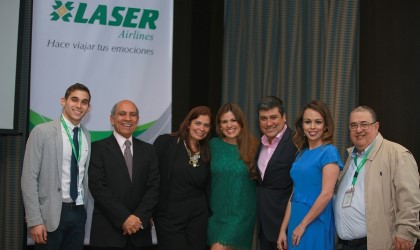 Fotos del lanzamiento de LASER Airlines