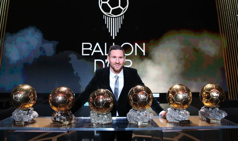 Messi consigue su sexto Baln de Oro