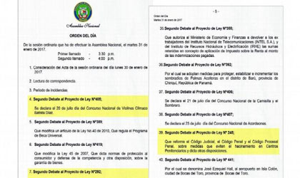 Ley 245 se mantiene a la espera de ser aprobada