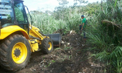 Comienzan a realizar trabajos de limpieza en Vista Alegre