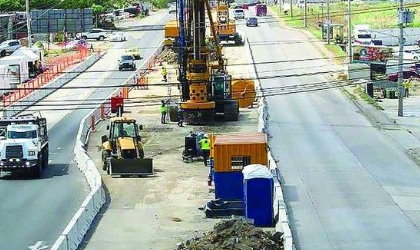 Lnea 2 del Metro de Panam tiene un avance del 8%