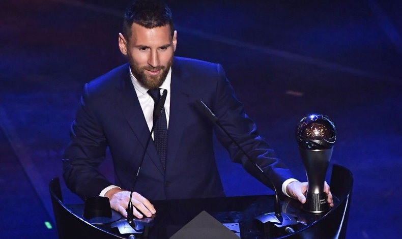 Lionel Messi se queda con el premio al mejor jugador The Best de la FIFA
