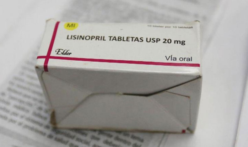 Al parecer todo bien con el Lisinopril