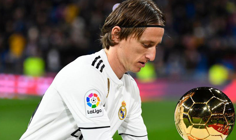 Luka Modric critic Ronaldo y a Messi