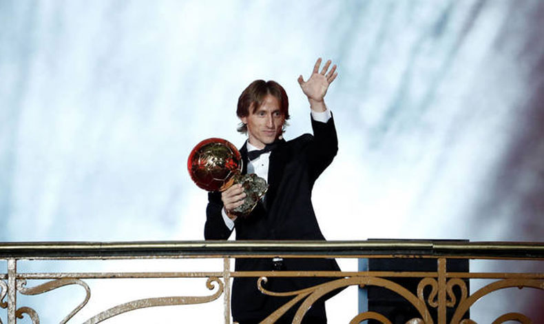 Luka Modric gana el Baln de Oro