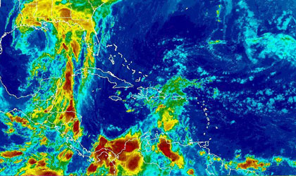 Emiten alerta por mal tiempo