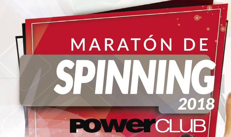 El 3 de febrero: Maratn de Spinning 2018