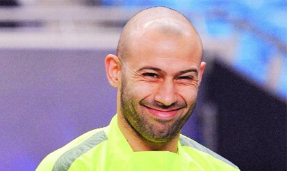 Mascherano presente en entrenamiento del Barcelona