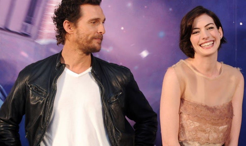 Matthew McConaughey y Anne Hathaway hablan sobre las dispustas entre actores