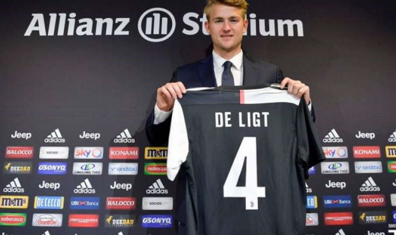 Matthijs de Ligt llega al Juventus por 75 millones de euros