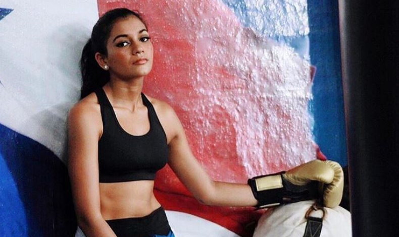 Mehr Eliezer nuestra Miss Panam que es boxeadora