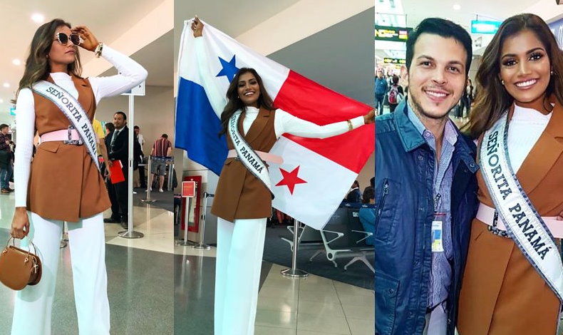 Mehr Eliezer, Seorita Panam 2019 viajo para participar en el Miss Universo