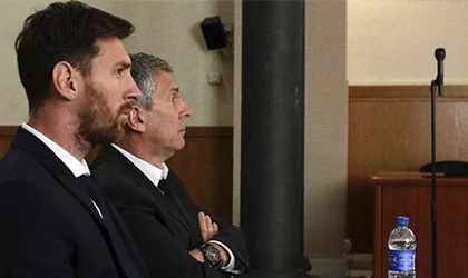 Condenan a Messi con 21 meses de crcel por fraude fiscal