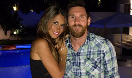 Messi comparte en su cuenta de Instagram un emotivo momento
