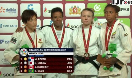 Otra alegra para Panam, Roper gana medalla de oro en el Gran Slam de Judo