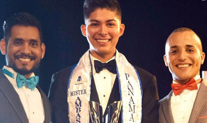 Heber Lezcano, ganador Mister Ambassador 2017