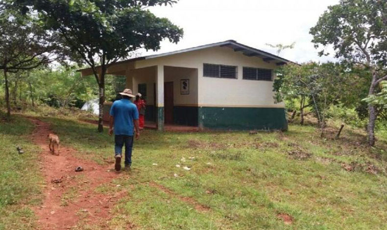 En Llano Macano, el m�dulo de salud se encuentra totalmente abandonado