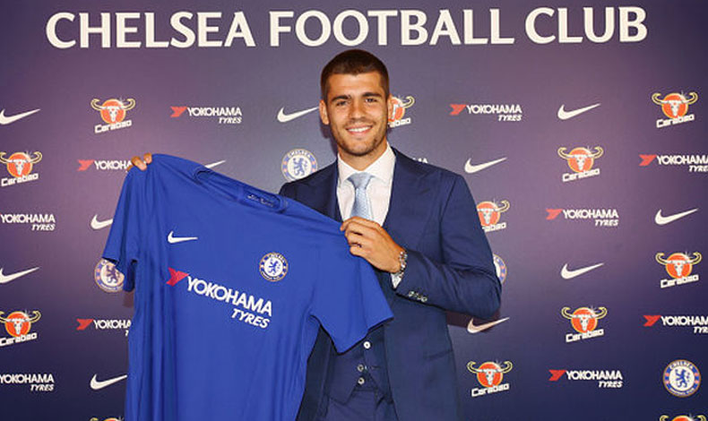 Morata ahora jugar con el conjunto ingles del Chelsea