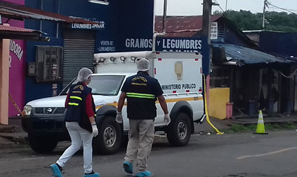 Encuentran un muerto en el antiguo mercado de David