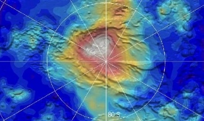 La NASA descubri� que nieva hielo seco en Marte