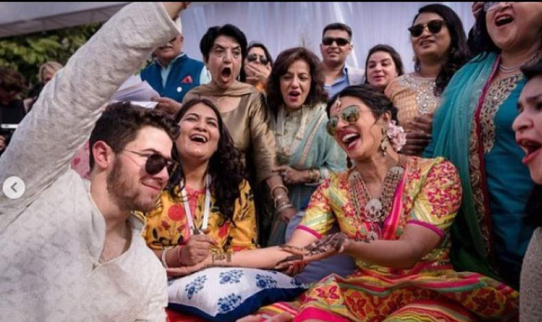 Nick Jonas y Priyanka Chopra compartieron fotos sobre su boda