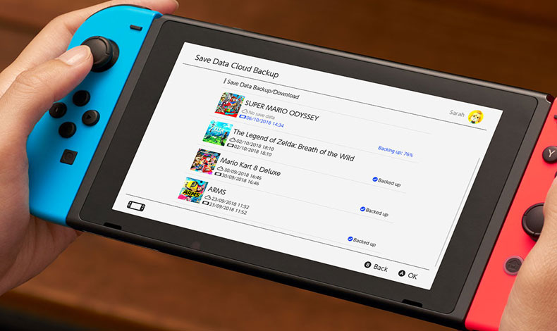 Nintendo Switch present nueva actualizacin