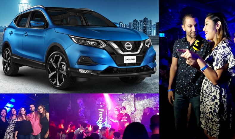 La noche Azul de Nissan Qashqai vuelve a volar los sentidos en su segunda versin