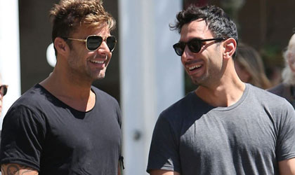 Ricky Martin presume de los xitos de su pareja