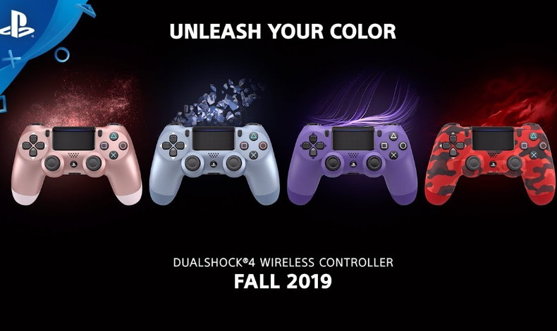 Sony anuncia 4 nuevos coles de controles Dualshock 4