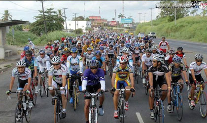 Gran Fondo Ocano-Ocano se realiz entre celebridades y campeones del ciclismo