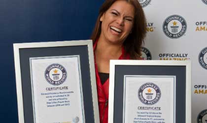 Olga Tan reconocida por Guinness World Records