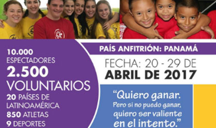 III Juegos Latinoamericanos Olimpiadas Especiales,  ‘Súmate para Voluntariar’