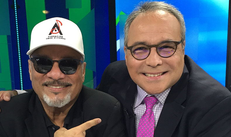 Omar Alfanno con Camilo Egaa