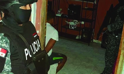 El resultado del operativo antipandillas en Boca del Toro fueron 13 detenidos