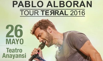 Ganadores de los boletos para el concierto de Pablo Alborn