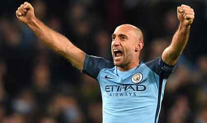 Zabaleta no contina con el Manchester City